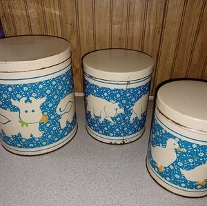 Vintage canisters